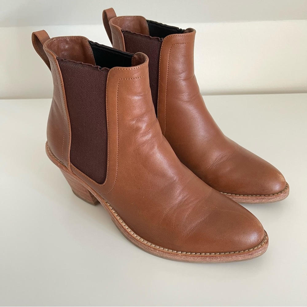 Poppy Barley Brown Ankle Boots